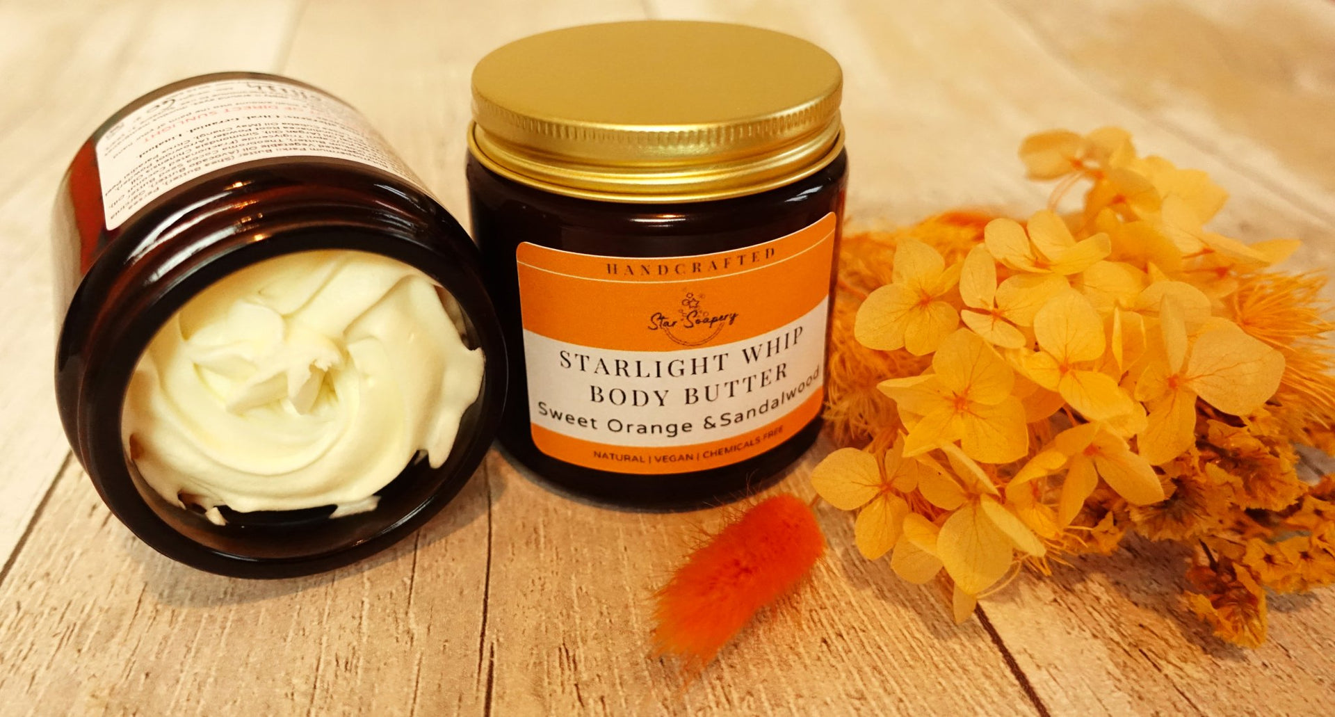 Body Butter Sweet Orange & Sandalwood - STAR SOAPERY