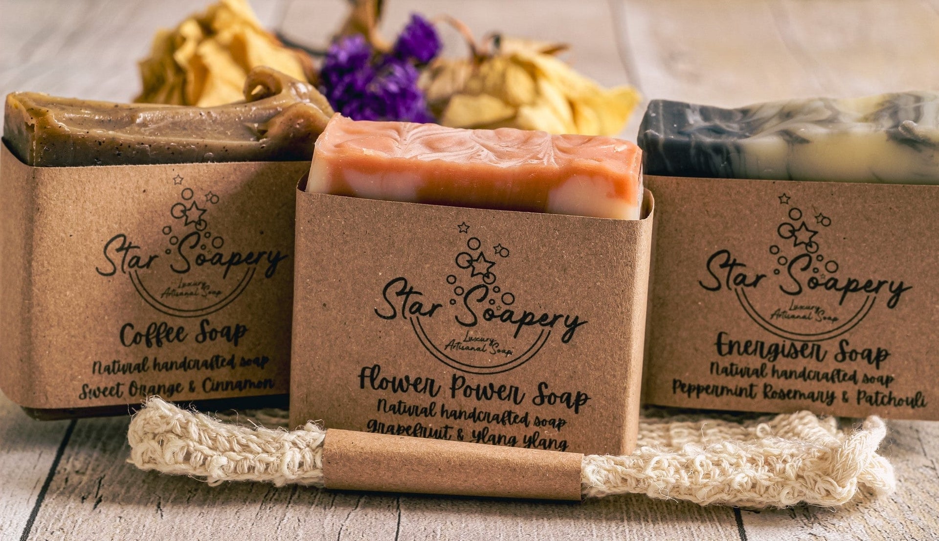 Natural Handmade Vegan Soap Bundle Box - STAR SOAPERY