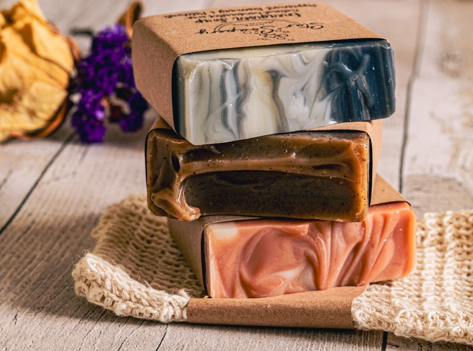 Natural Handmade Vegan Soap Bundle Box - STAR SOAPERY
